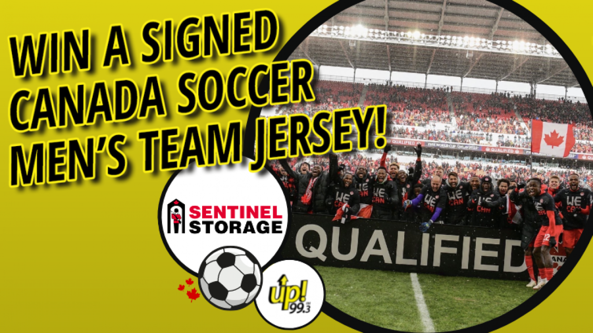 Win A Canada Soccer Men's Team Jersey!