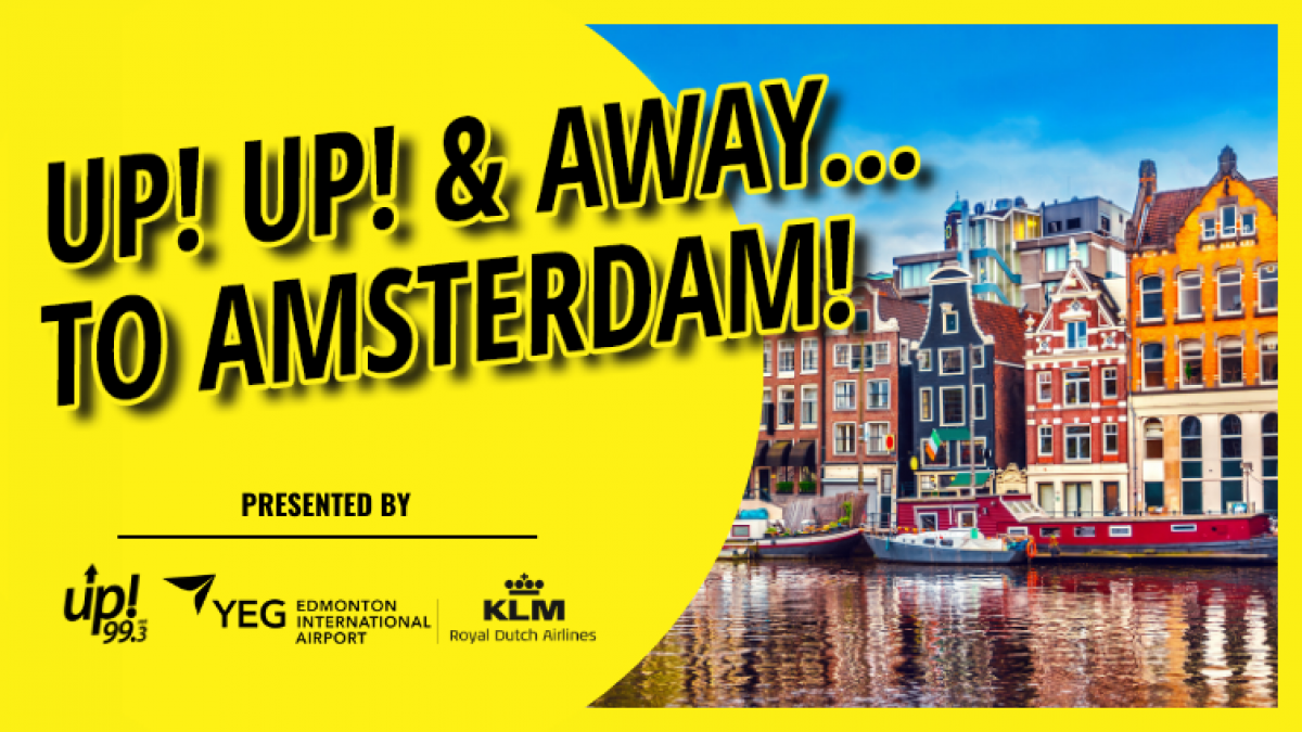 up! up! & Away... To Amsterdam!